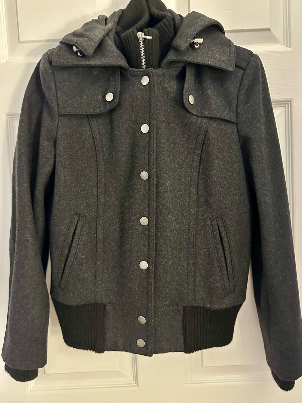 NY&Company Wool bomber jacket